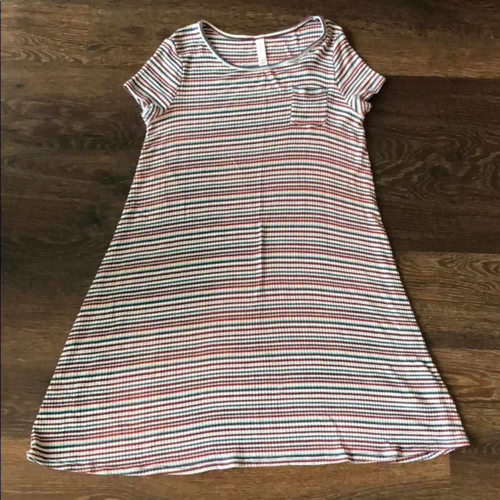 Striped T-Shirt Dress